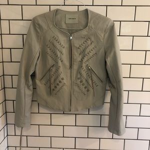 Like new Vegan Leather coat from Sundance M